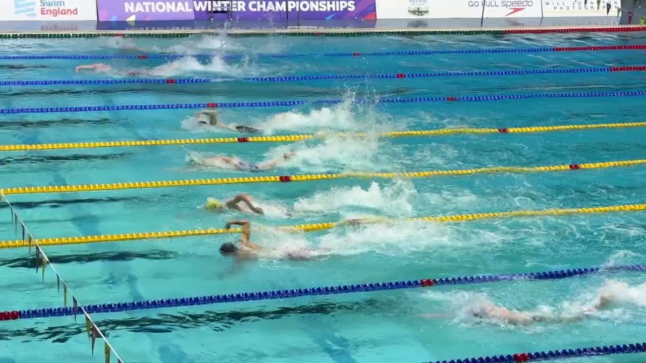 Team Utmost IOMSC Winter Nationals 2025 - Joel Watterson - 100 free heat. 49.06
