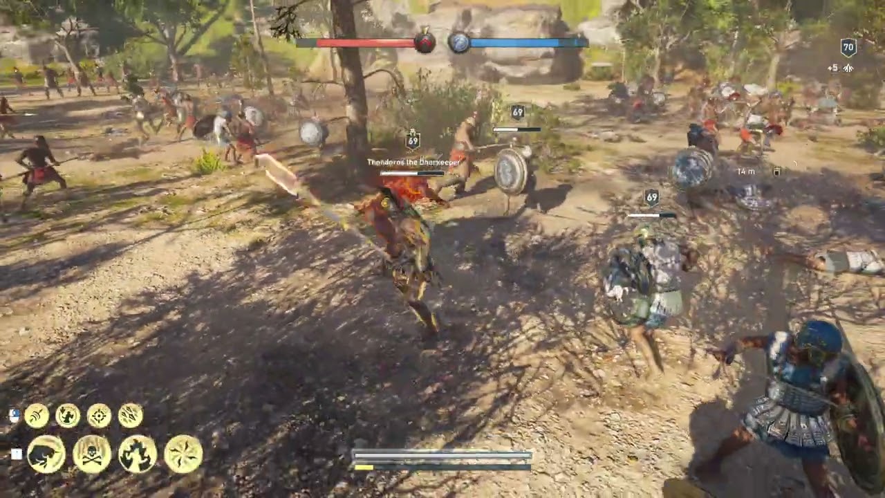 Assassian's Creed Odassy Conquest Battle Hard Mode #assassinscreedodyssey
