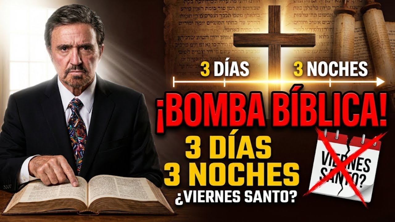 ¡BOMBA BÍBLICA! El “Viernes Santo” No Cuadra con la Profecía: 3 Días y 3 Noches - Dr.Armando Alducin