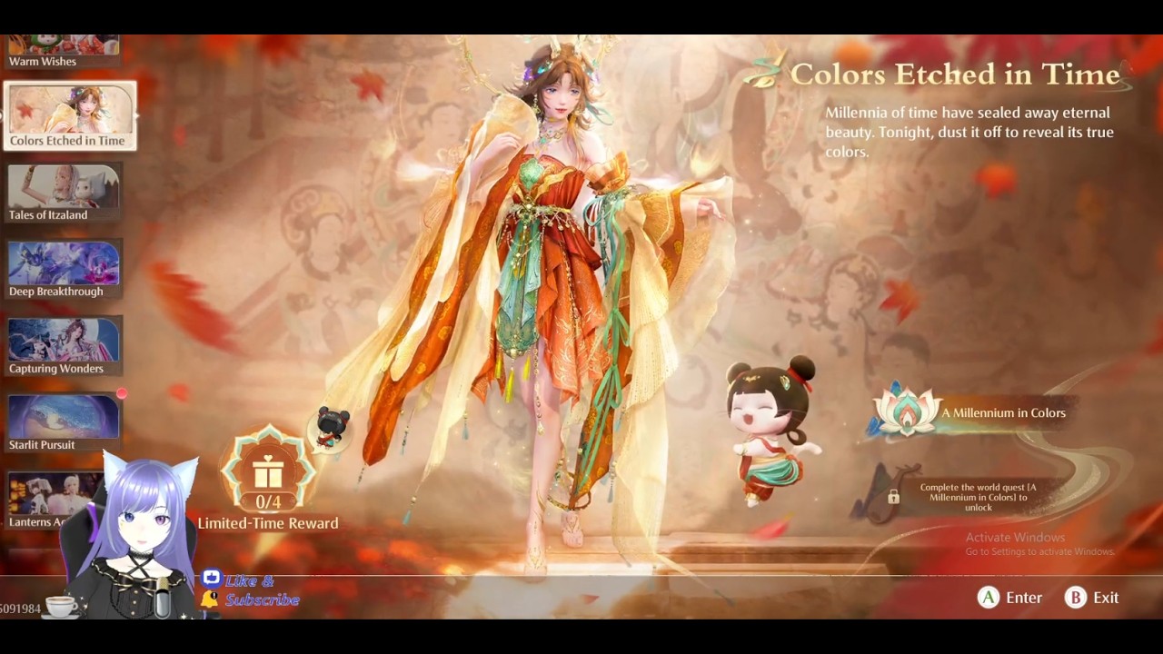 Infinity Nikki- Colors Etched in Time part 1