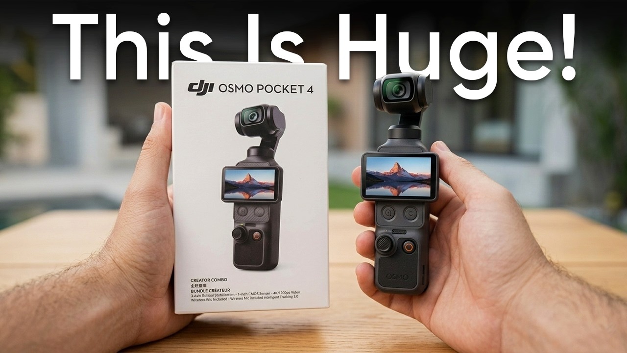 DJI Osmo Pocket 4 &mdash; Что DJI вам не рассказывает!