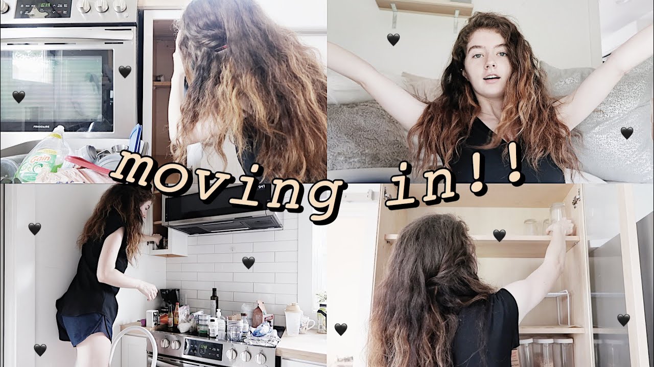 TINY HOUSE MOVE IN!! unpacking!!