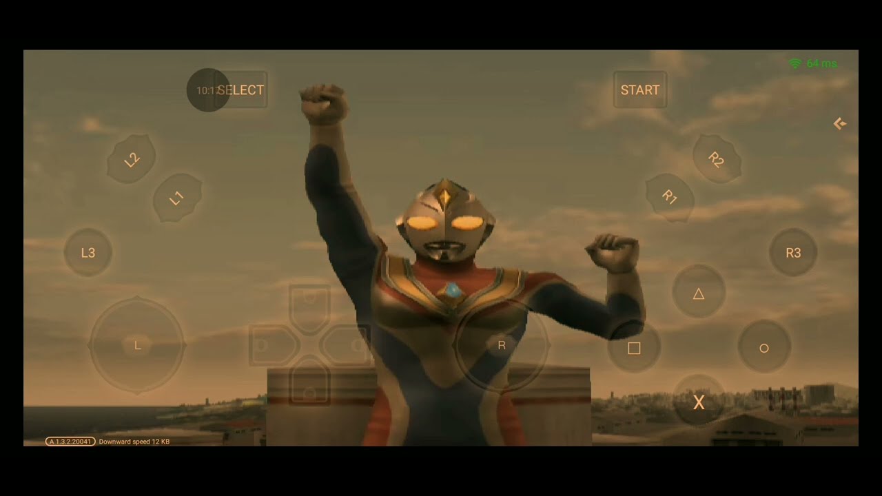 Playing ultraman evolution 3