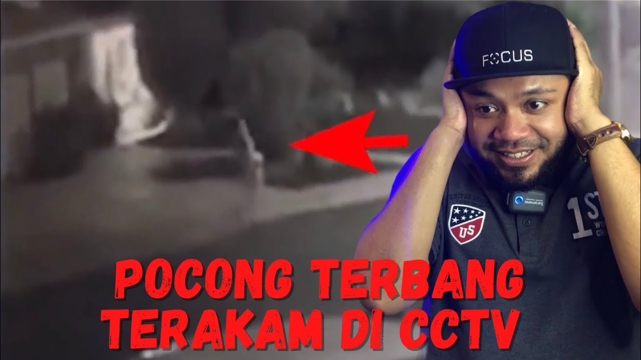SERAM..! PENAMPAKAN JELAS LEMBAGA/JIN TERBANG KAT CCTV