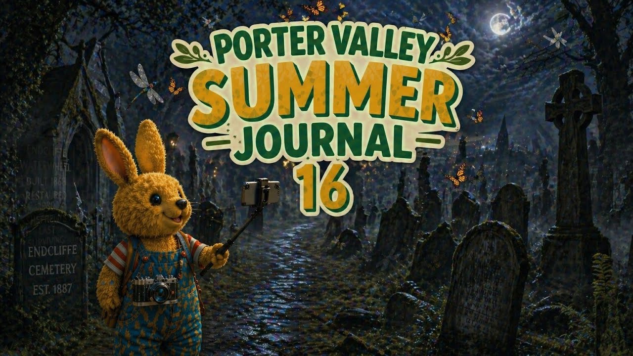 Porter Valley Summer Journal Ep 16 The Frog and the cemetery