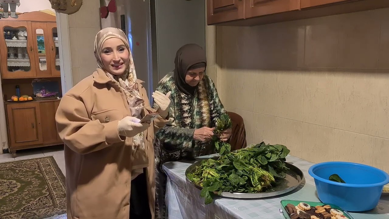 طريقة عمل السبانغ و الرز مع حماتي 🤩