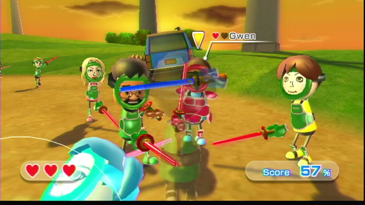 Swordplay – Showdown – Lighthouse (PB) 35 hit combo [Wii Sports Resort]