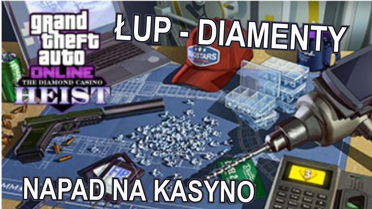 DIAMENTY - NAPAD NA KASYNO, CICHE PODEJŚCIE | CASINO HEIST | GTA V ONLINE