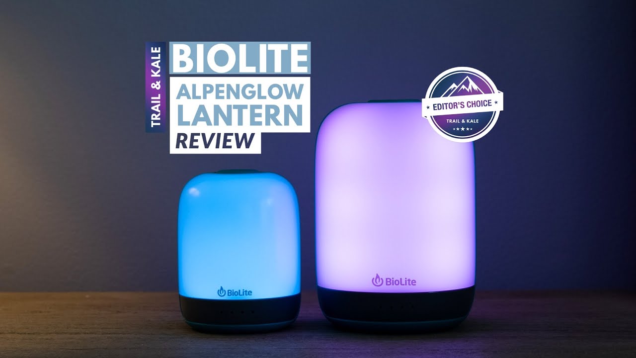BIOLITE LANTERN REVIEW: AlpenGlow 500 & 250 Camping Lanterns Review + Light Mode Demo