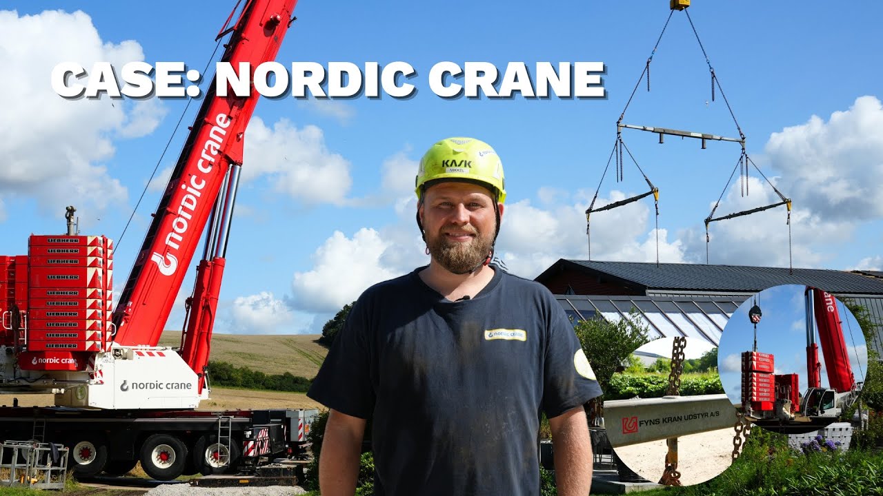 Case med Nordic Crane - Fyns Kran Udstyr A/S