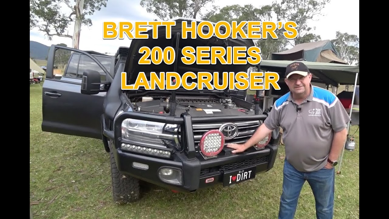 Brett Hookers 200 Series GXL Toyota Landcruiser walk around.