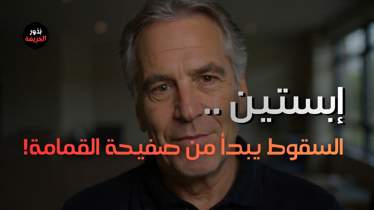 إبستين .. السقوط يبدأ من صفيحة القمامة