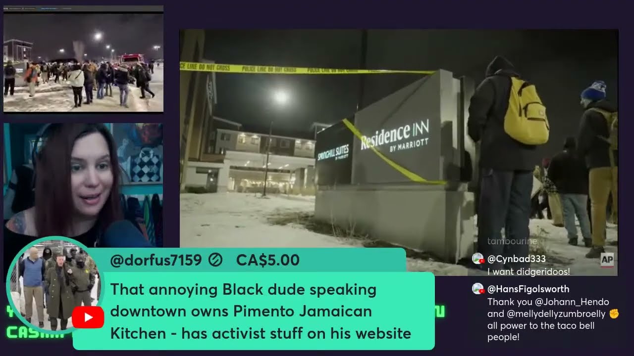 ANTIFA ANTI-ICE HOTEL PROTEST IN MINNEAPOLIS, LET'S GO