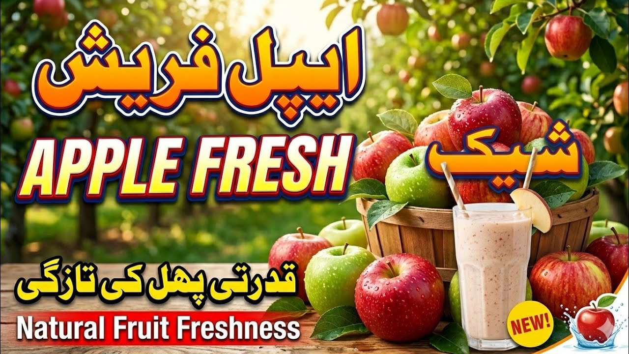 Apple Milkshake Recipe | Thick & Creamy Refreshing Milkshake at Home | Sharbaton Ka Safar