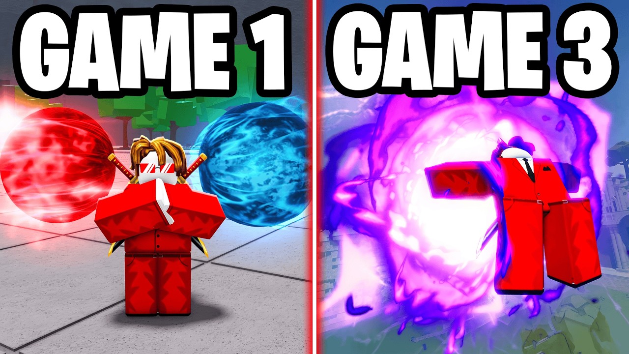 Тестирую &laquo;Фиолетовый&raquo; (Hollow Purple) в каждой аниме-игре в Roblox!