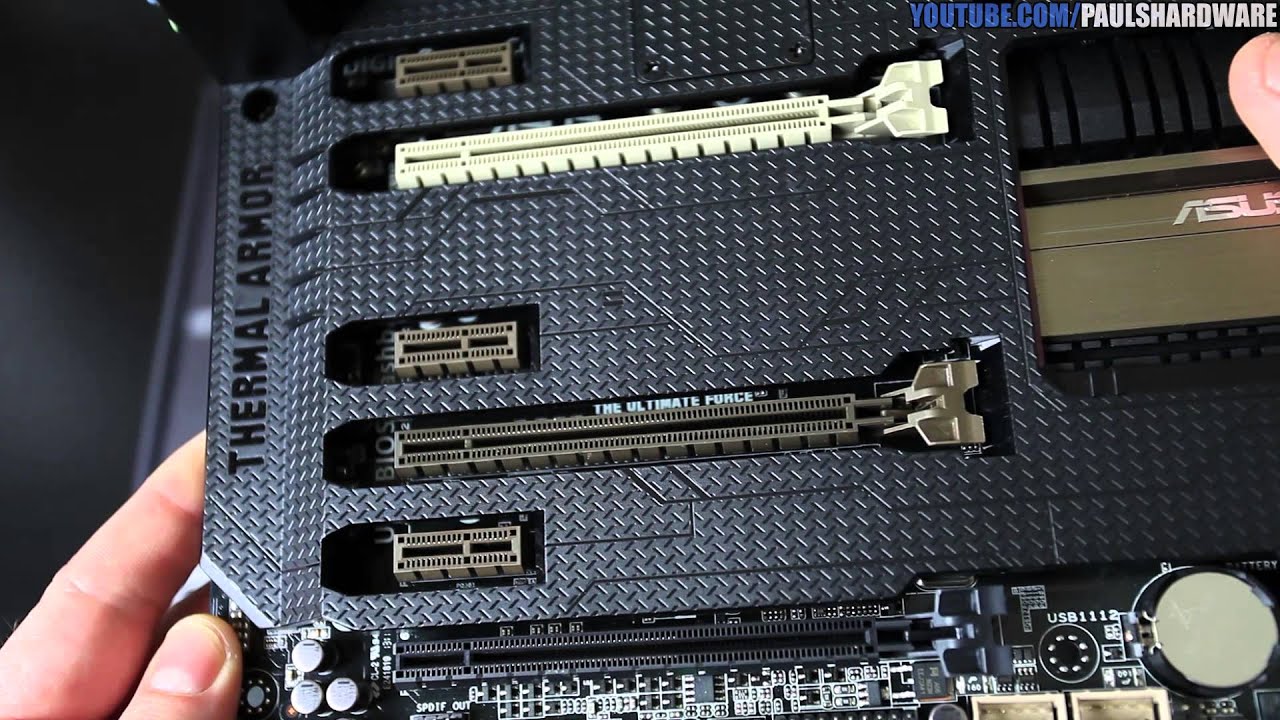 ASUS Sabertooth Z87 Intel Haswell 1150 Motherboard Unboxing & Overview