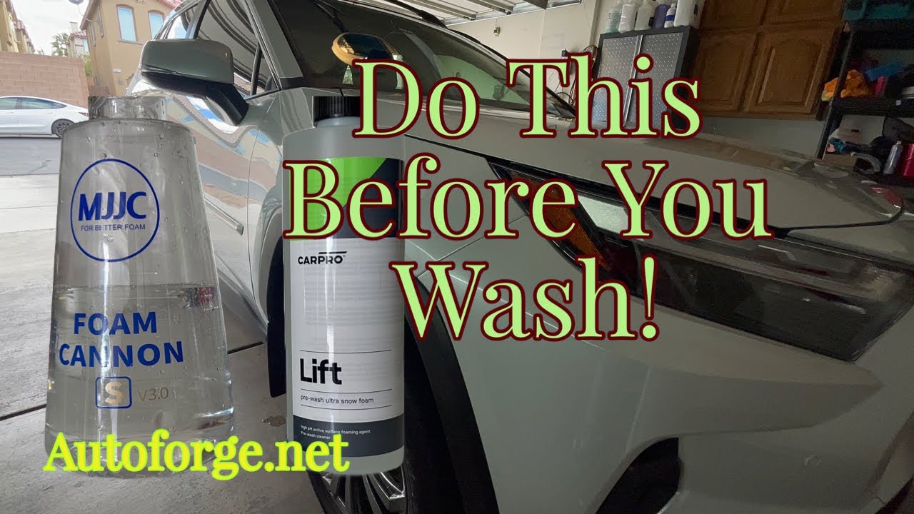 Carpro Lift/ High Alkaline Pre-Wash Foam/ Auto Detailing/ Car Washing/ Autoforge.net