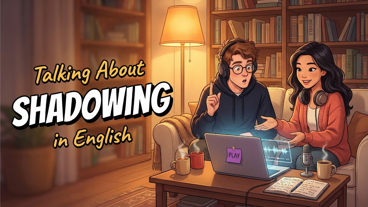 Shadowing: The Best Way to Improve Your English Speaking | English Conversation Practice | Podcast