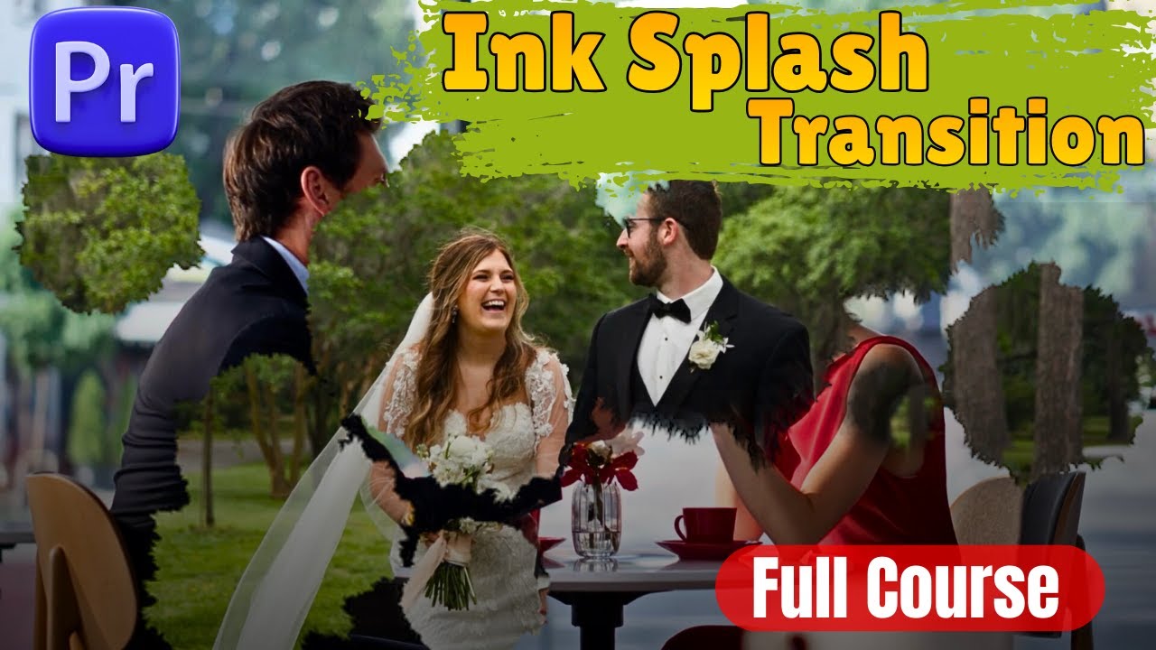 Ink Splash Transition Tutorial In Premiere Pro | Ink Transition Effect