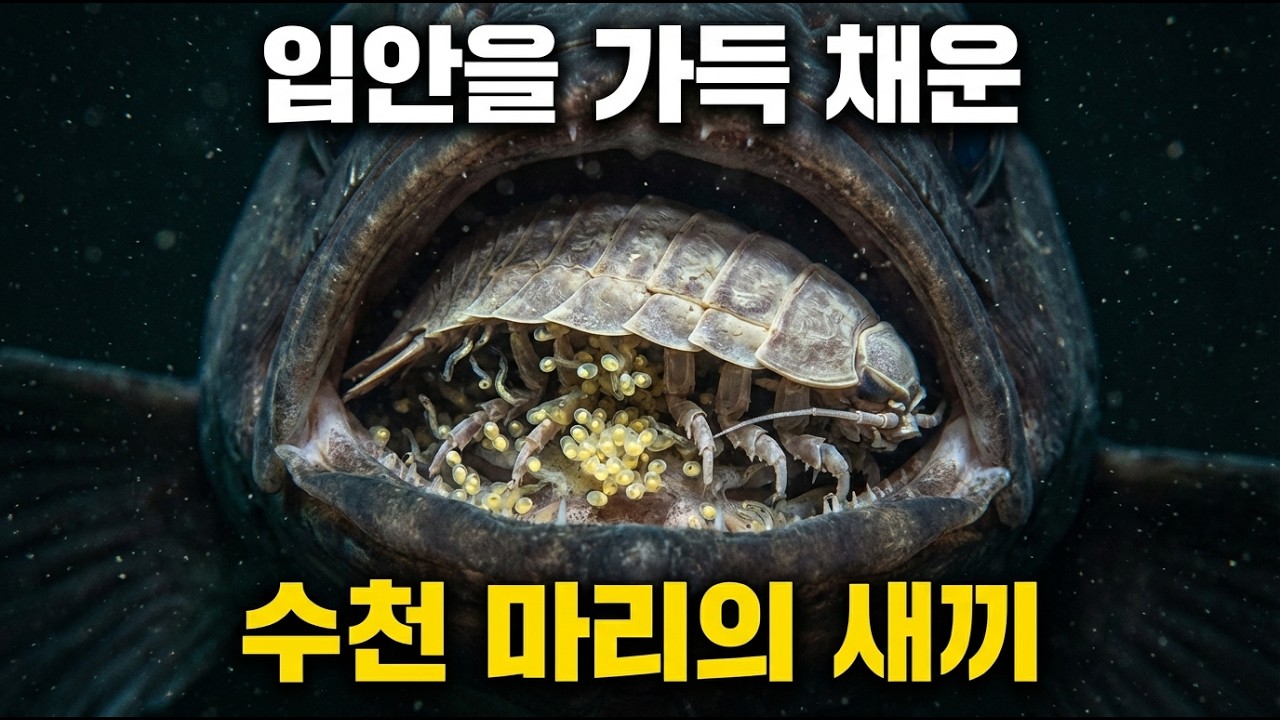 먹으려던 생선 입안에 '이것'이 있다면... 상식을 파괴하는 완벽한 기생