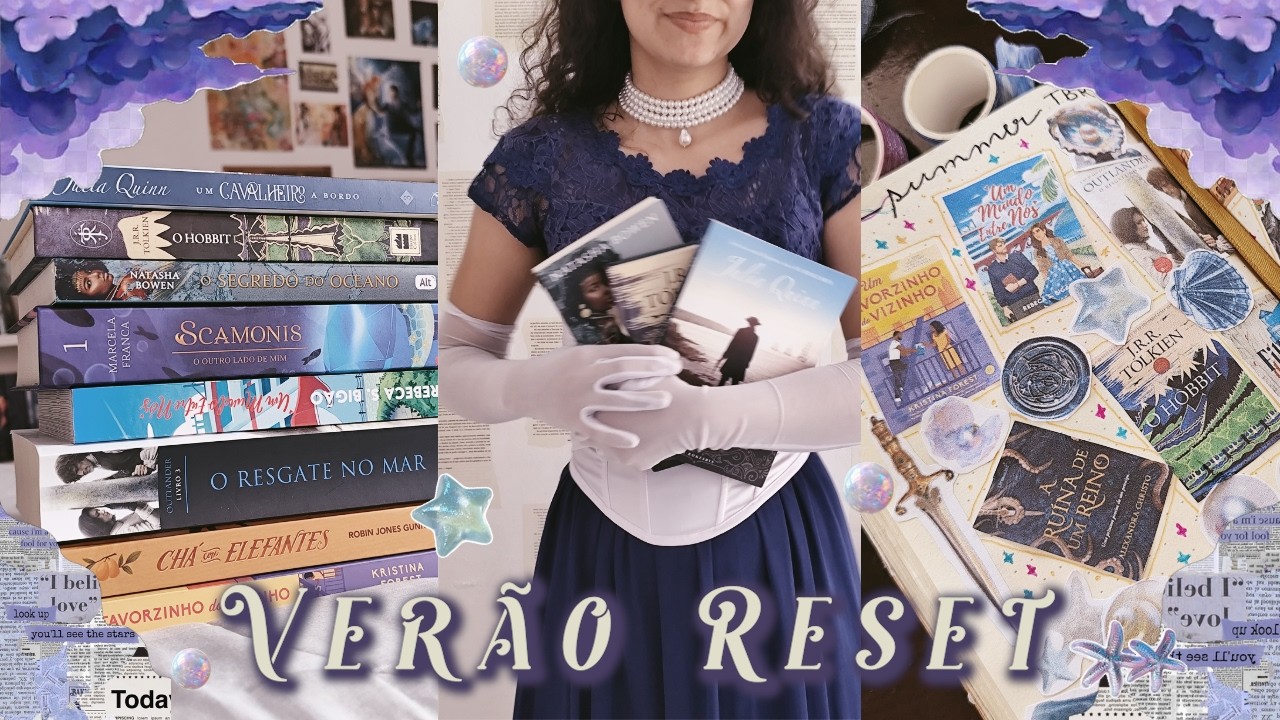 RESET DE VERÃO MAXIMALISTA | romantizando o verão com livros, filmes de sereias e piratas 🌊🧜🏻‍♀️🏴‍☠️