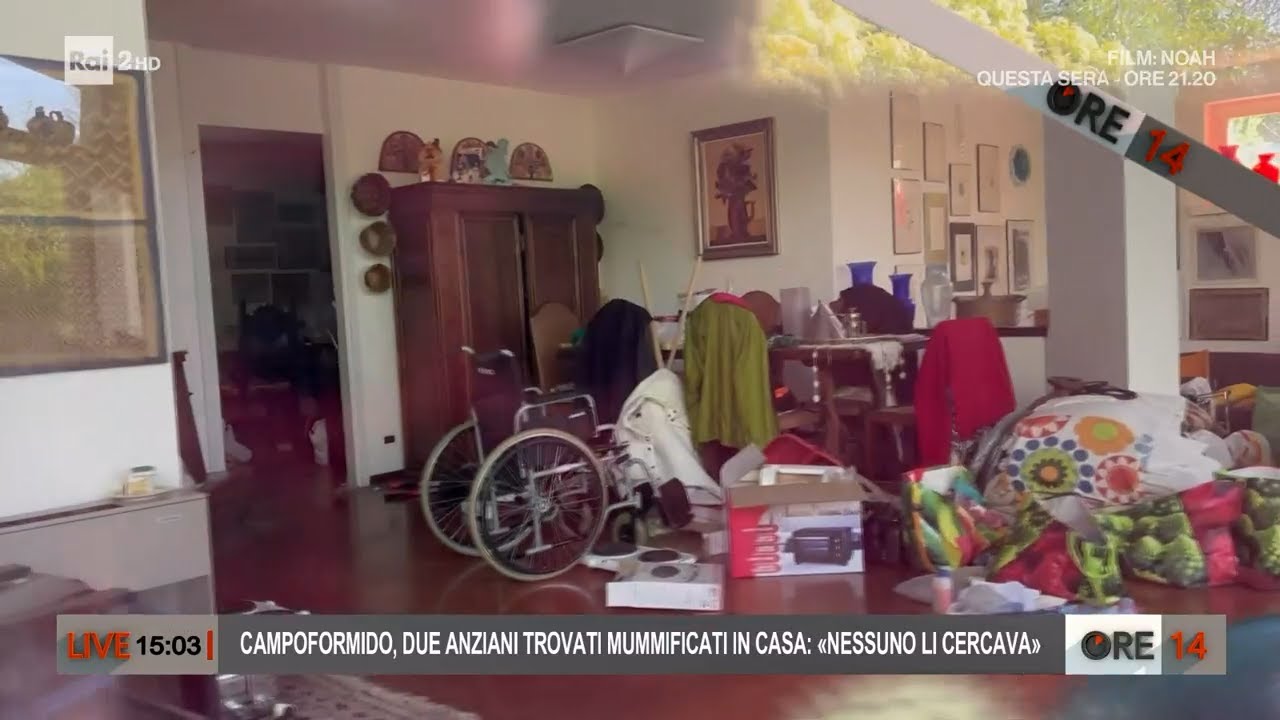 Campoformido: coppia ritrovata mummificata in casa - Ore 14 del 15/04/2022