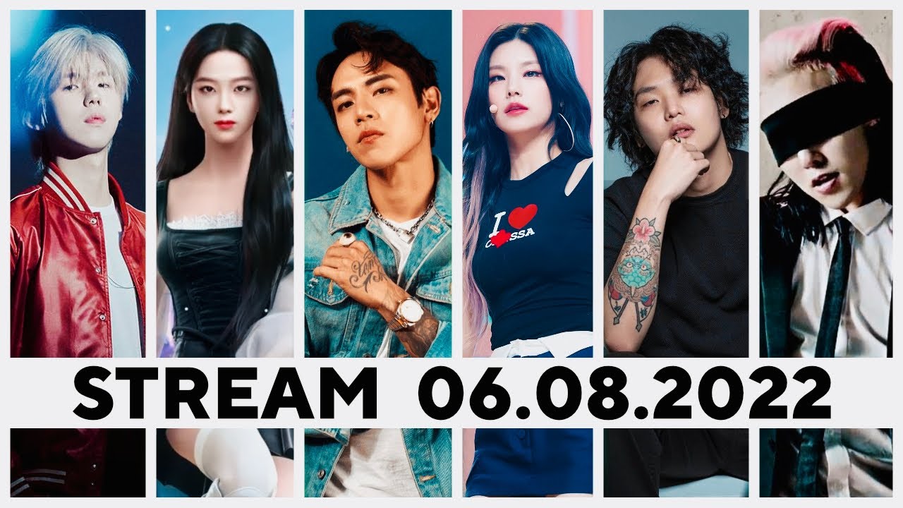 GAHO, TWICE, BIGBANG, ITZY, DPR IAN, BLACKPINK, GWANGIL JO, LAY, CNBLUE, ReoNa // stream 16.07.2022