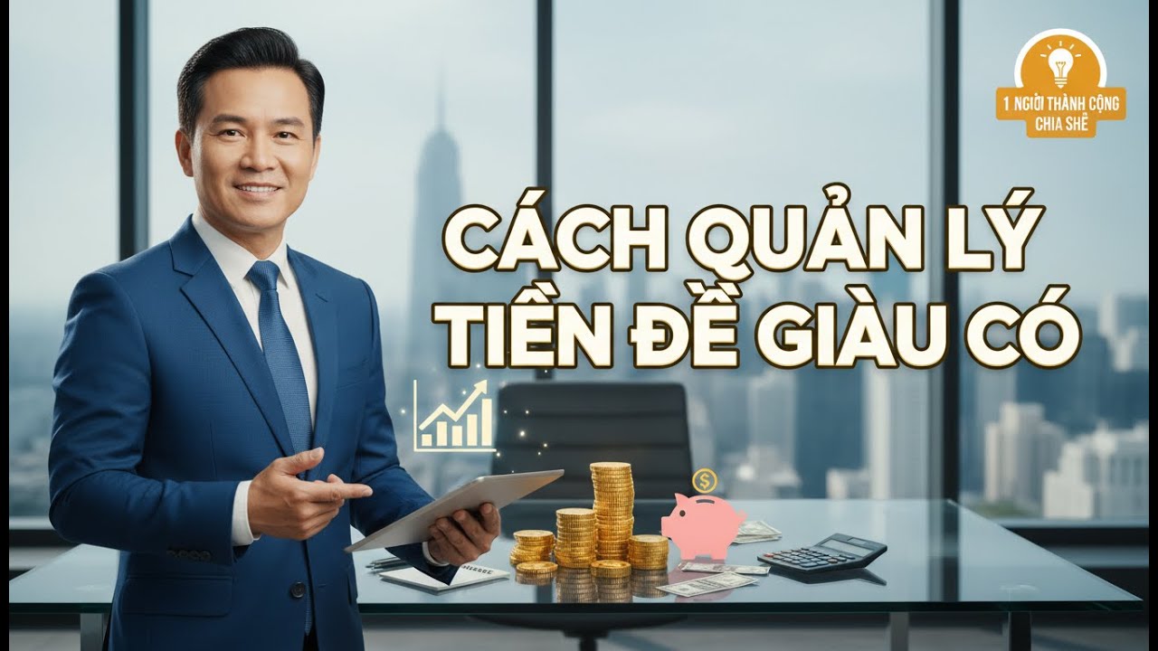 Học cách quản lý tiền của người giàu để tích lũy tài sản