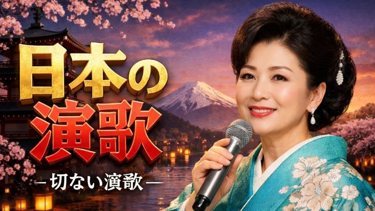 懐かしい日本演歌｜心が静かになる癒しの名曲集