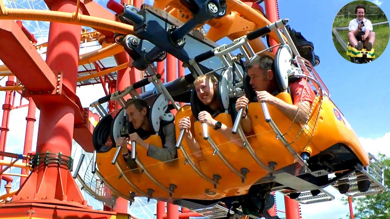 Is Volare the worst ever roller coaster model? Volare at Wiener Prater (2025 Off-Ride Footage)