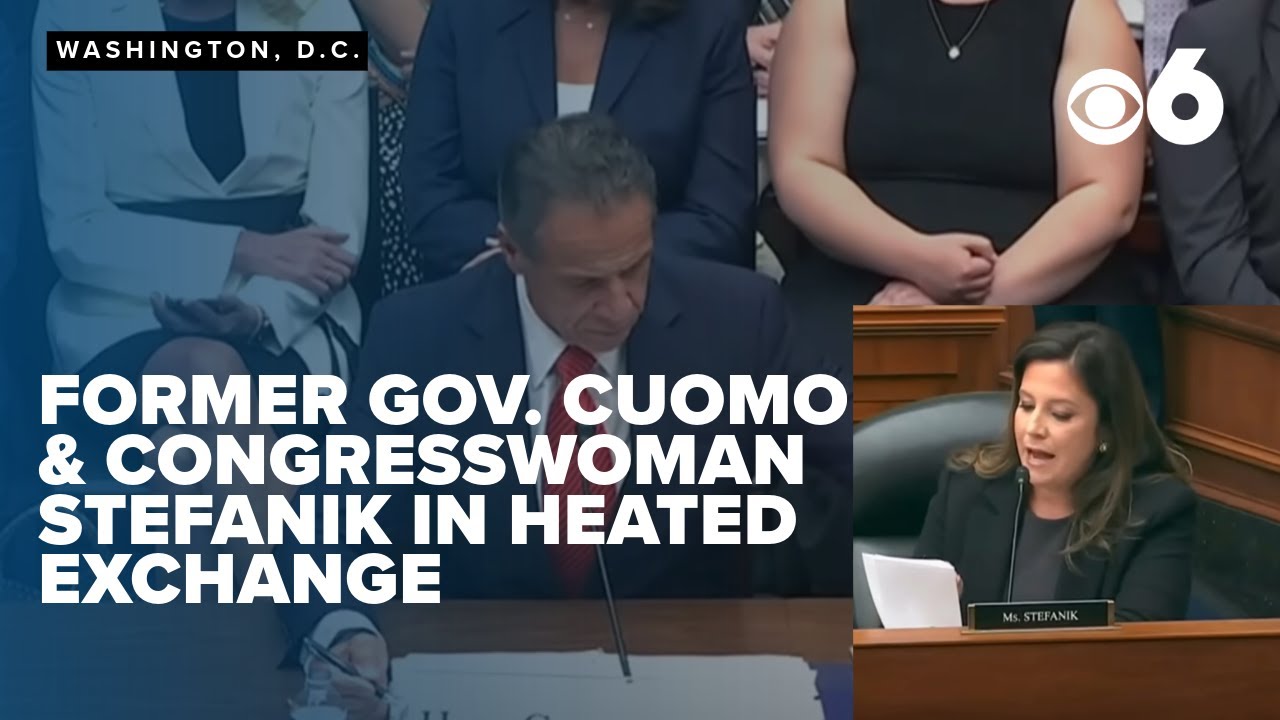Heated confrontation with Congresswoman Stefanik and former NY Gov. Cuomo.