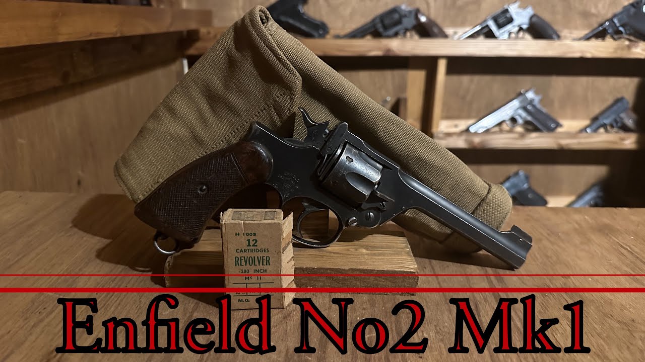 “Enfield Revolver” No2 Mk1 (.38/200) History & Shooting Demo