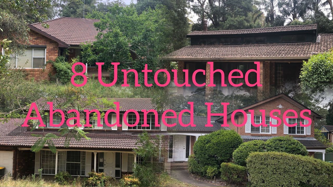Abandoned Sydney: Exploring a Block of 8 Houses