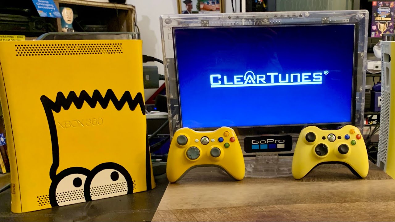 Getting the the RGH to work on the Simpsons themed Xbox 360 ￼