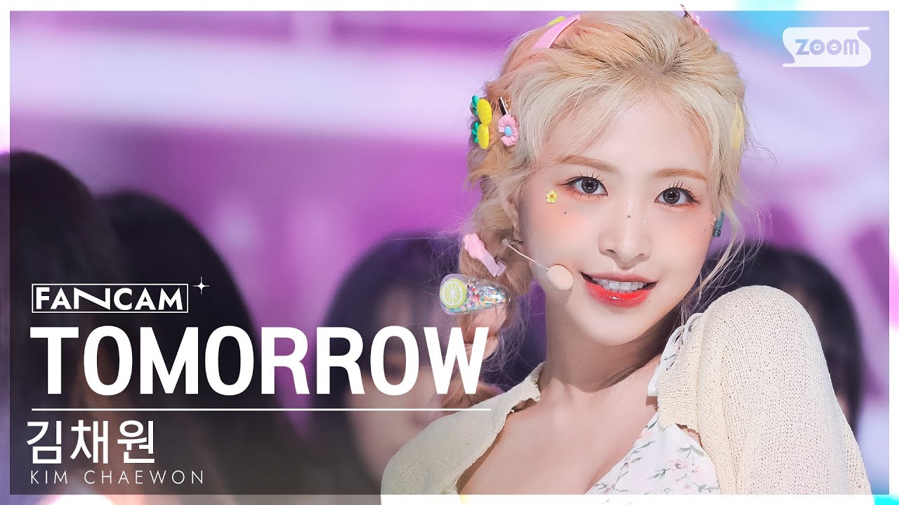 [안방1열 직캠4K] 김채원 'TOMORROW ' (KIM CHAEWON FanCam) @SBS Inkigayo 220904