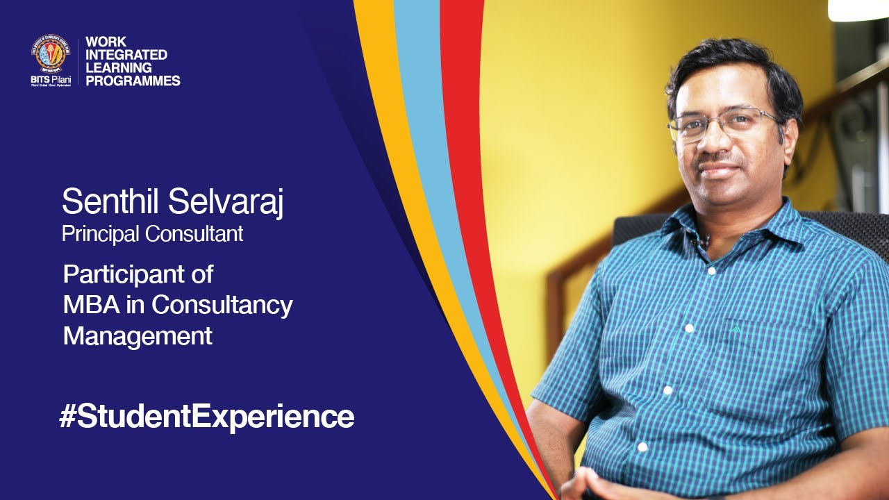 Student Speak | Senthil Selvaraj | MBA in Consultancy Management for Working Professionals