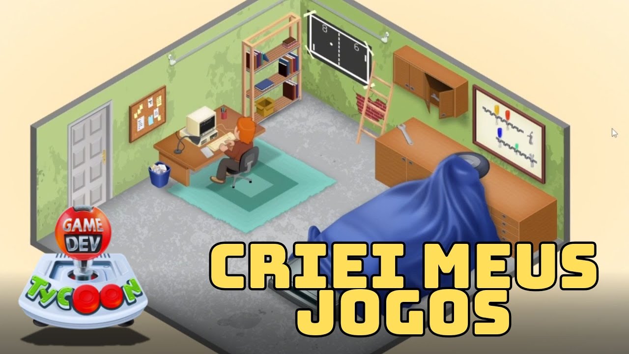 Criei uma Desenvolvedora de JOGOS ! - Game Dev Tycoon