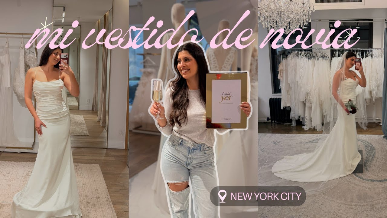 Dos dias en Nueva York en busca de mi vestido de novia✨🗽💍 | VLOG DE VIAJE #4