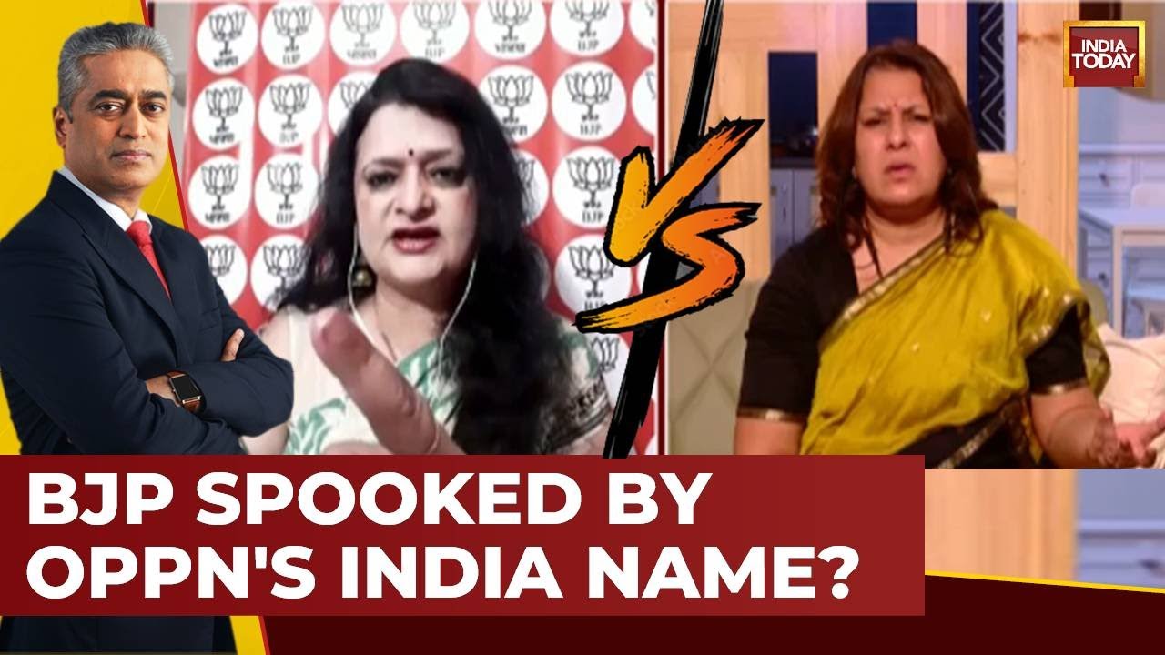 Supriya Shrinate And Sajnu Verma Get Into A Heated Debate As India Vs Bharat Triggers A Big Buzz