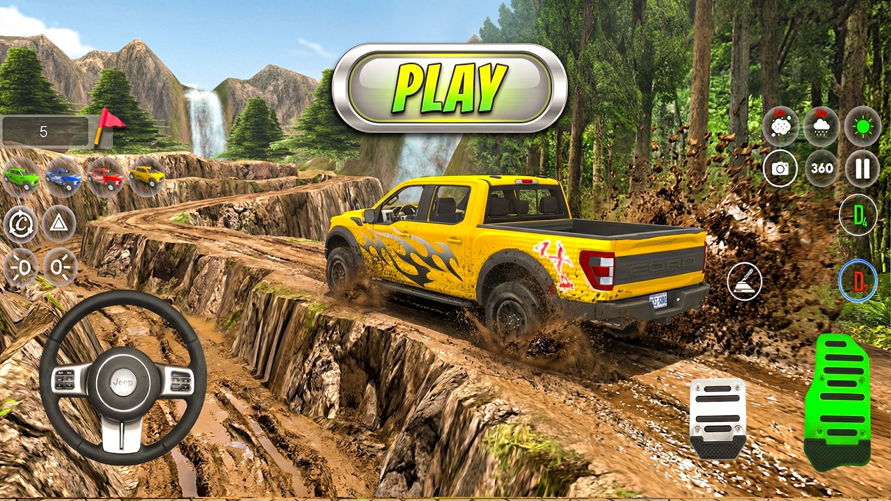 MOST DANGEROUS MUDDY ROAD! ⚠️ One Slip = GAME OVER! | Xtreme Hyper