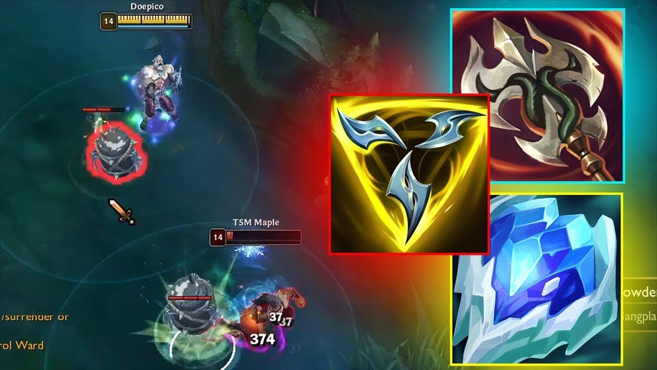 Gangplank  bruiser build Vs tryndamere