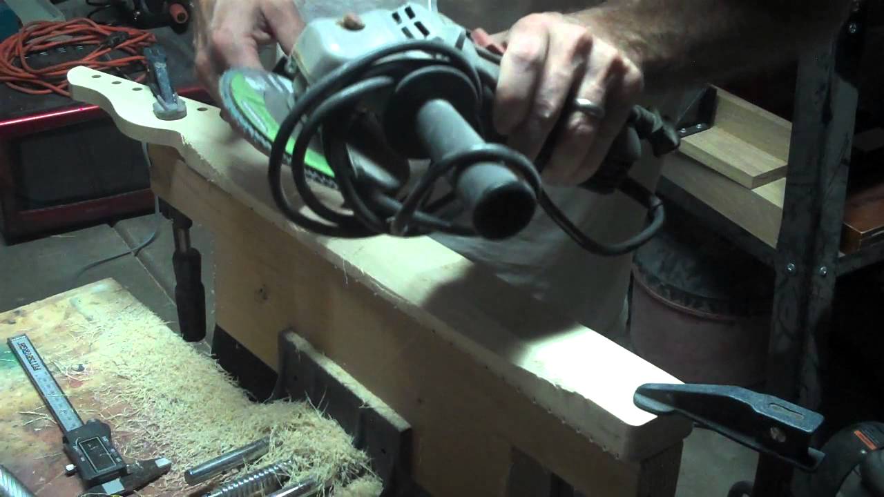 How To Carve A Guitar Neck