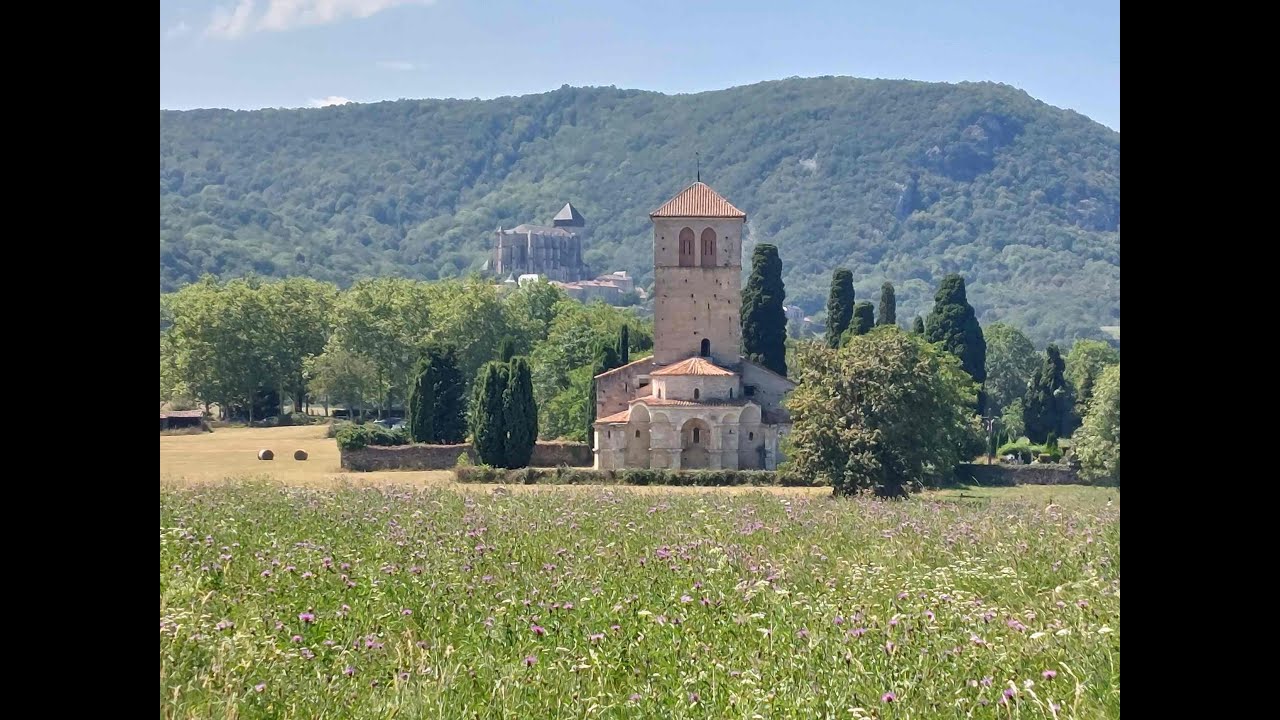 Chemins de Compostelle Voie des Piémonts de Carcassonne à Lourdes  Aout 2023