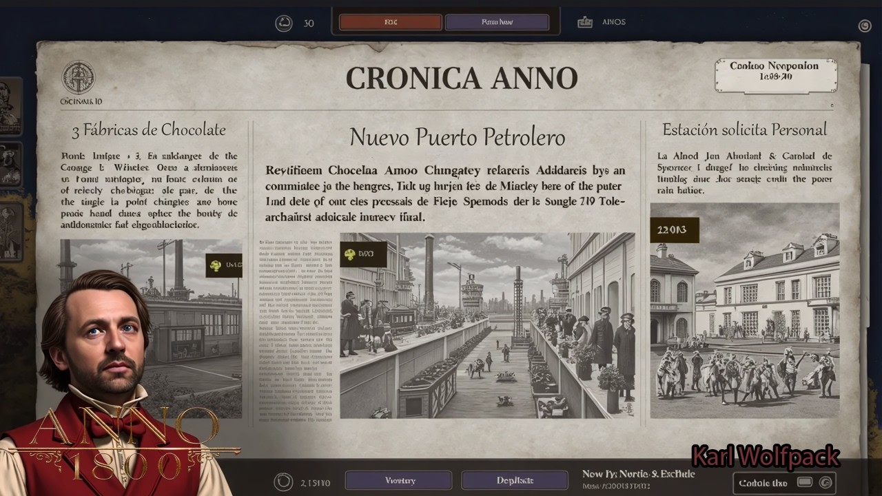 Anno 1800: 🛢️NUEVA RUTA de PETRÓLEO en el NUEVO MUNDO | Abasteciendo Chocolate y Café para Trelawney