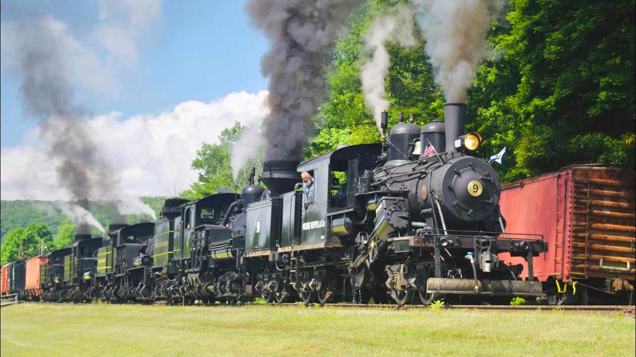 The Cass Scenic Railroad: A Great Parade of Geared Steam