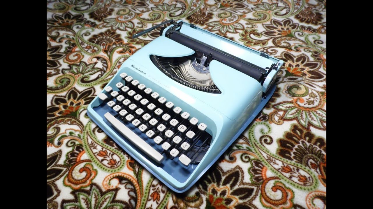 1970 Remington Streamliner II (/ Starfire / Envoy) Typewriter Review