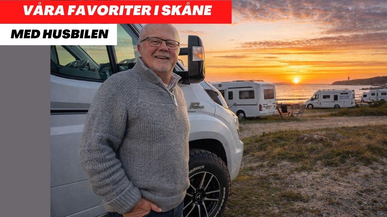 St&auml;llplatser i Sk&aring;ne #husbilsliv