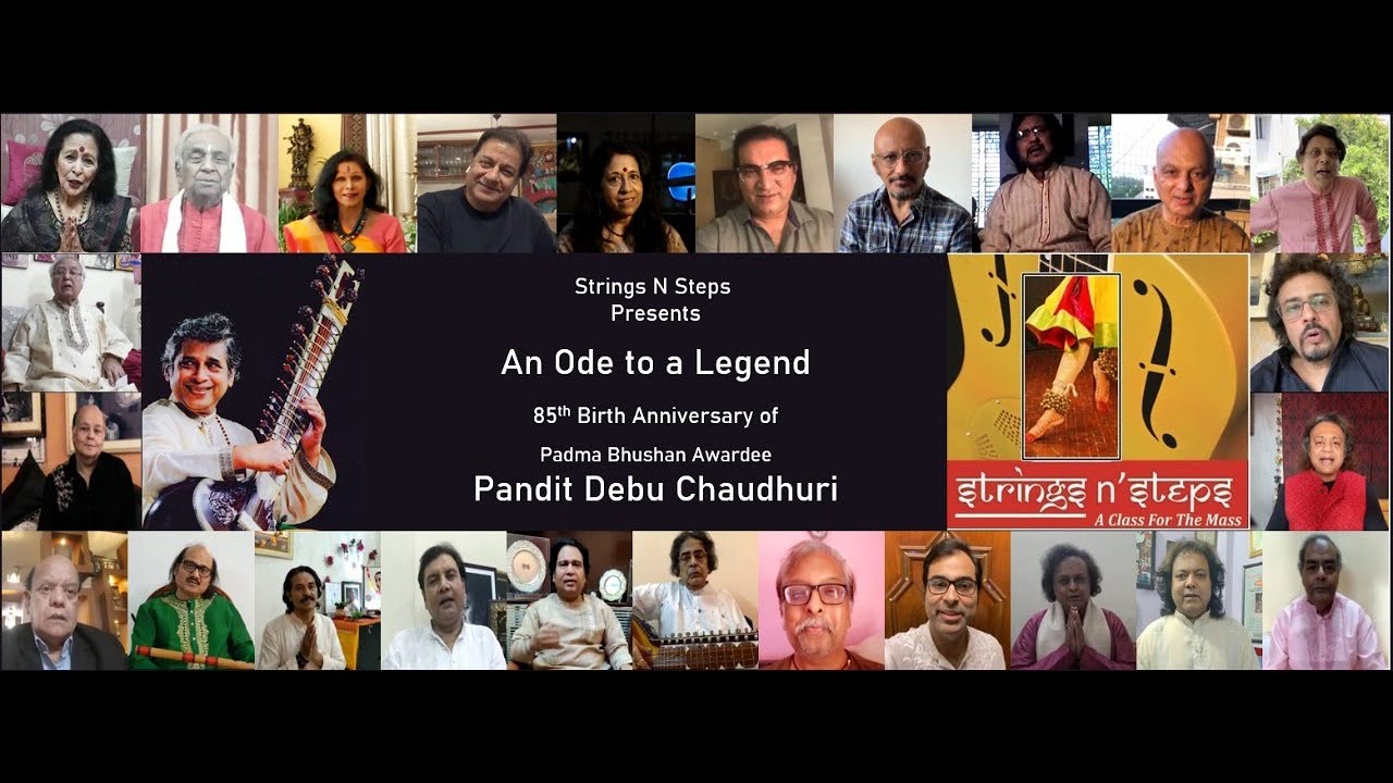 Full Video|85th Birthday celebration of Pt. Debu Chaudhuri (Padma Bhushan Awardee)by Strings N Steps