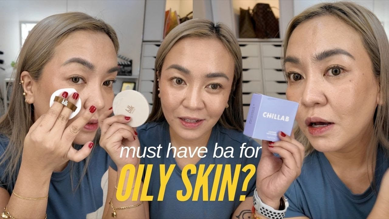 BLK INVISIBLE GEL MATTE POWDER VS CHILLAB LAVENDER MATTE POWDER!