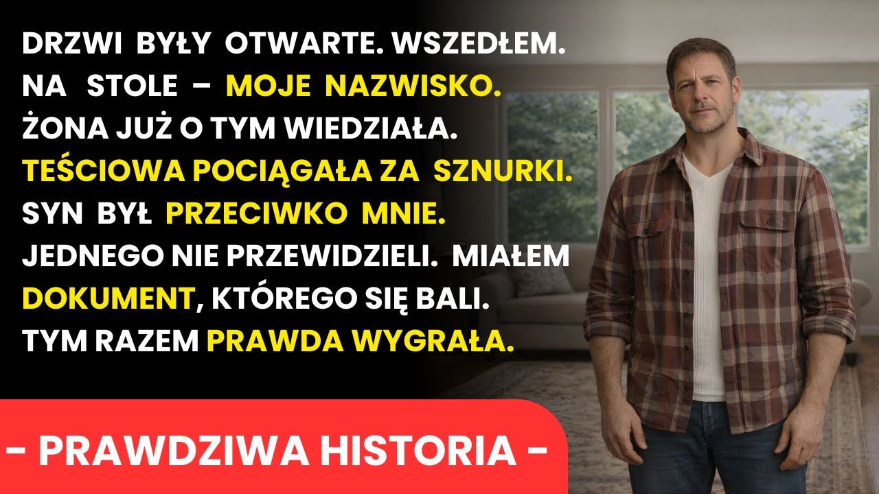 W Tajemnicy Pojechałem Do Teściowej —  To, Co Zastałem Po Otworzeniu Drzwi...